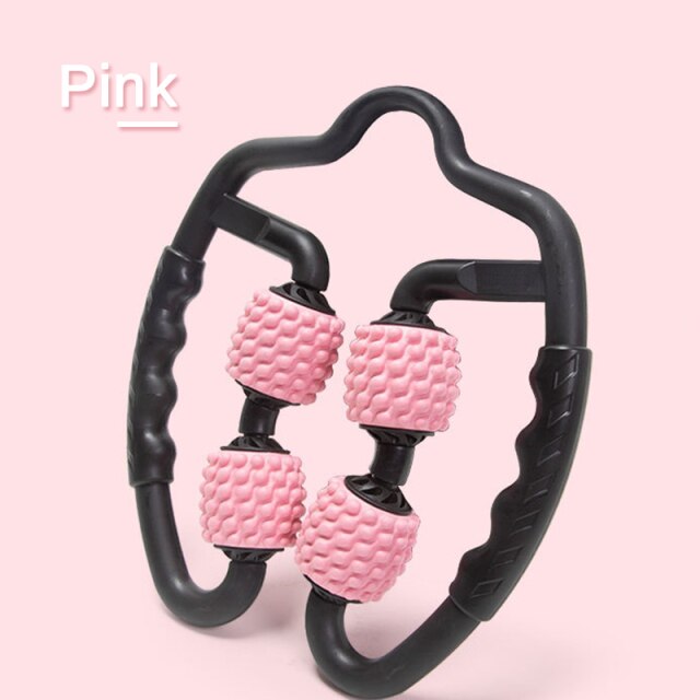  U-Shape 360° Massage Roller – Full Body Relief