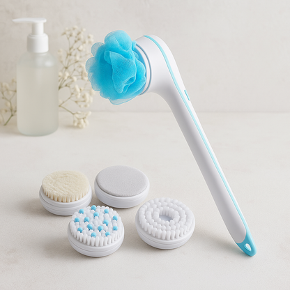 Body Brush With 5 Attachments - Magic Momma